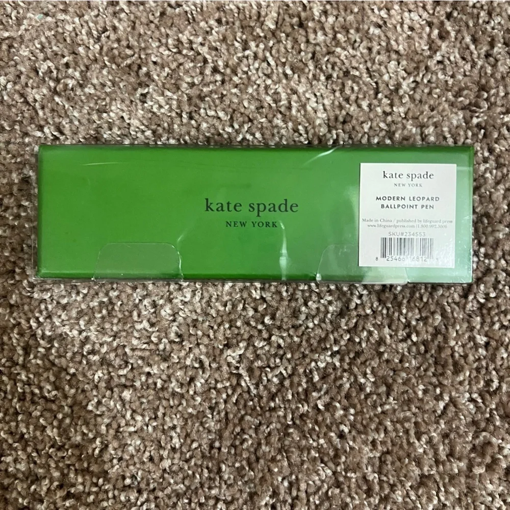 Kate Spade  Modern Leopard BallPoint Pen w/ Box